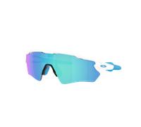 Oakley Homme Sunglass Radar® EV S Path - Couleur du Monture: Blanc poli, Couleur de Lentille: Prizm Saphir