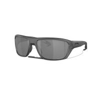 Oakley Homme Sunglass Split Shot - Couleur du Monture: Carbone Mat, Couleur de Lentille: Prizm Noir