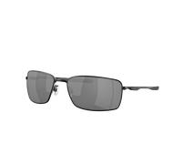 Oakley Homme Sunglass Square Wire™ - Couleur du Monture: Noir mat, Couleur de Lentille: Iridium Noir Polarisé
