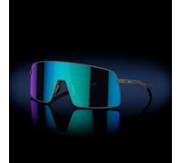 Oakley Homme OO6013 SUTRO TI 601304 Lunettes de soleil Titane Gris Bleu Masque Normale Prizm