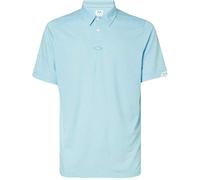 Oakley Hommes Gravity 2.0 Respirant SS Polo de Golf - Aviator Bleu - M