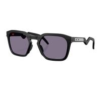 Oakley Lunettes de soleil OO9533 HSTN SQ 953301 Unisexe Noir Gris Carré Normale
