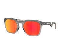 Oakley - Hstn Sq Matte Grey Smoke Prizm Ruby - Lunettes de soleil
