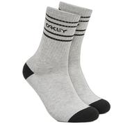 Oakley Icon B1b Socks 2.0 Chaussettes, New Granite Heather/Black, L Hommes
