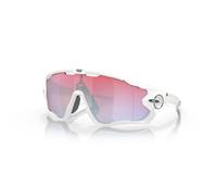 Oakley Unisex Oakley OO9290 JAWBREAKER 929021 Lunettes de soleil O_matter Blanc Rouge Masque Normale Prizm