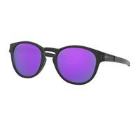 Oakley Homme OO9265 LATCH 926555 Lunettes de soleil O_matter Noir Violet Ronde Normale Prizm