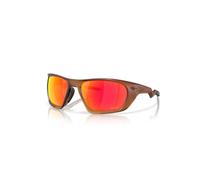 Oakley - Lunettes de soleil - Lateralis Matte Dark Amber/Prizm Ruby - Rouge Rouge