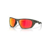 Oakley - Lunettes de soleil - Lateralis Matte Olive ink/Prizm Ruby - Kaki Kaki