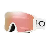 Oakley Line Miner Blanc mat avec Prizm Or rose Taille L