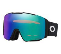 Oakley Line Miner Lunettes de ski Pro, sangle noire mate avec verres Prizm Snow Argon iridium, taille L
