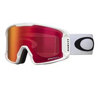 Masque Oakley Line Miner blanc avec verre Prizm Torch Iridium