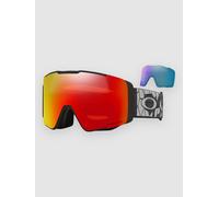 Oakley Goggles Line Miner Pro L Ski Goggles Noir Prizm Torch & Prizm Iced/CAT3+CAT2 Homme,Femme