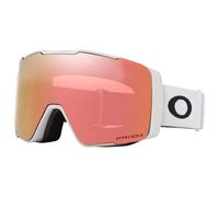 Oakley - Line Miner Pro M Matte White Prizm Rose Gold Iridium + Prizm Sapphire Iridium - Masque de Ski