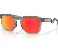 Oakley Unisex Oakley OO9533 HSTN SQ 953302 Lunettes de soleil O_Matière Gris Rouge Carré Normale