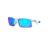 Oakley - Lunettes de soleil - Capacitor Polished White Prizm Sapphire - Blanc Blanc