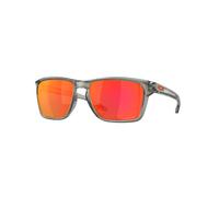 Oakley - Lunettes de soleil élégantes avec code couleur - Homme - Accessoires - Gris - Taille: 57 MM