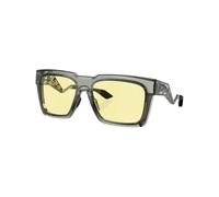 Oakley - Lunettes de soleil - Enigma Ink Polished Grey Smoke Prizm Gaming pour Homme - Gris Gris