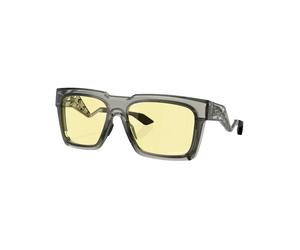 Oakley - Lunettes de soleil - Enigma Ink Polished Grey Smoke Prizm Gaming pour Homme - Gris Gris