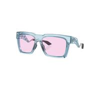 Oakley - Lunettes de soleil - Enigma Ink Polished Transparent Stonewash Prizm Low Light - Bleu Bleu