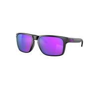 Oakley Lunettes de soleil Homme Holbrook XL OO9417 – Monture O Matter noir mat, verres Prizm Violet