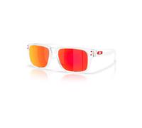 Oakley - Lunettes de soleil - Holbrook XXS Clear/Prizm Ruby - Blanc Blanc