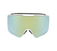 Oakley Masque Line Miner Pro L — blanc mat, lentilles Prizm Snow Sapphire Iridium + Iced Iridium