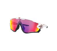 Oakley - Lunettes de soleil - Jawbreaker Polished White Prizm Road - Blanc Blanc