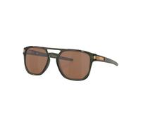 Oakley - Lunettes de soleil - Latch Beta Olive Ink Prizm Tungsten en Silicone - Kaki Kaki