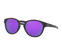 Oakley Lunettes de soleil Homme Latch OO9265 926555 O_matter Noir Prizm Violet Ronde Normale