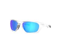 Oakley - Lunettes de soleil - Lateralis Matte Clear Prizm Sapphire - Blanc Blanc