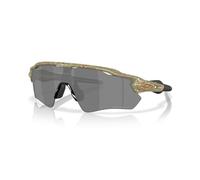 Oakley Lunettes de soleil OO9208 Radar EV Path pour homme, Fougère Terrazzo/Prizm Noir Polarisé Mat, 38 mm