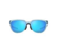 Oakley Lunettes de soleil Oo9250a Actuator Low Bridge Fit pour homme, Pierre transparente/saphir Prizm