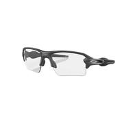 Lunettes Oakley Flak 2.0 XL Steel verres Clear to Black photochromiques