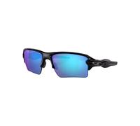 Oakley - Lunettes de soleil polarisantes - Flak 2.0 XL Polished Black Prizm Sapphr Irid Polar - Noir Noir