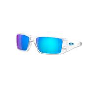 Oakley Lunettes de soleil Heliostat Clair Prizm Sapphire Polarisées Cat 3