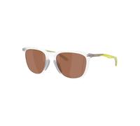 Oakley - Lunettes de soleil polarisées - Thurso Matte Clear - Blanc Blanc