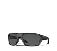 Oakley Homme Oakley OO9416 SPLIT SHOT 941624 Lunettes de soleil O_matter Noir Gris Carré Polarisé Prizm