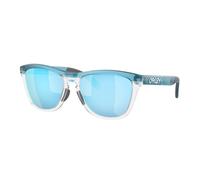 Lunettes oakley frogskins range transparent stonewash prizm deep water polarized ref oo9284 0955
