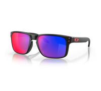 Lunettes soleil oakley holbrook (matte black - red iridium)