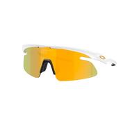 Oakley Lunettes de vélo RSLV Lite – Prizm 24K, Cat 3 – Matte White