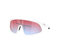 Oakley - Lunettes de soleil - Rslv Matte White Prizm Snow Sapphire - Blanc Blanc