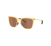 Oakley - Lunettes de soleil - Sielo Sq Matte Transparent Light Curry Prizm Tungsten pour Femme - Jaune Jaune