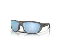 Oakley Homme Oakley OO9416 SPLIT SHOT 941616 Lunettes de soleil O_matter Gris Bleu Carré Polarisé Prizm