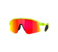 Oakley - Lunettes de soleil - Stunt Devil S Matte Uranium/Prizm Ruby pour Homme - Jaune Jaune
