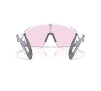 Oakley Lunettes de soleil Stunt Wing – Prizm Faible luminosité rose CAT1 – Blanc poli