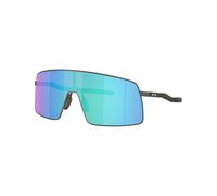 Oakley - Lunettes de soleil - Sutro TI Satin Lead Prizm Sapphire en Titane - Gris Gris