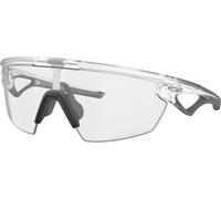 Oakley Lunettes de Sport Sphaera Photochromic blanc clear to black iridium photochromic