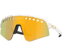 Oakley Lunettes de soleil Sutro Lite Sweep Mvdp Bronze Splatter Prizm 24K Blanc