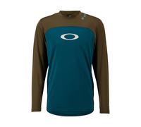 Oakley Maillot Free Ride RC LS bleue/vert