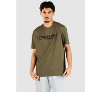 Oakley T-shirt Mark II manche courte marron logo noir - L